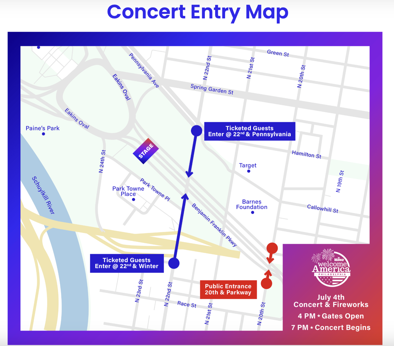 没什么比在费城庆祝独立日更有意义的事情了！2024独立日免费音乐会、烟花表演终极指南